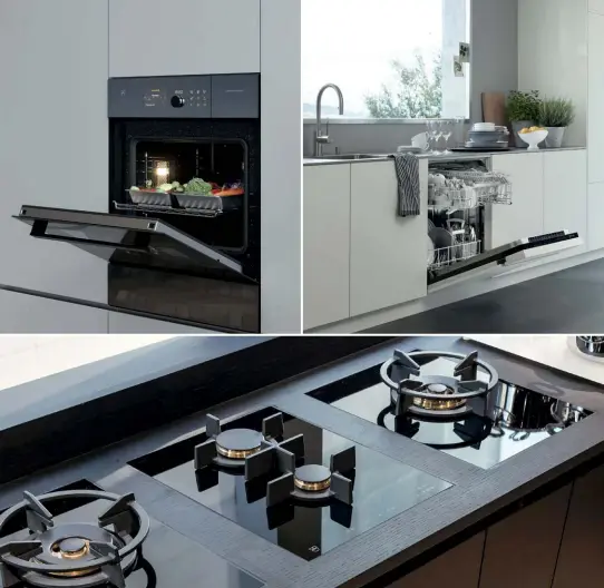 ??  ?? DINING BY DESIGN
V-ZUG’s awardwinni­ng designs include the CombiSteam MSLQ oven