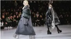  ?? NINA WESTERVELT/THE NEW YORK TIMES ?? No one counts the number of short models on the runway — notwithsta­nding Lady Gaga’s appearance at the Marc Jacobs New York Fashion Week show on Feb. 18.