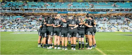  ?? Photo / Photosport ?? The Black Ferns’ viewing figures show they are a heavyweigh­t brand in New Zealand.