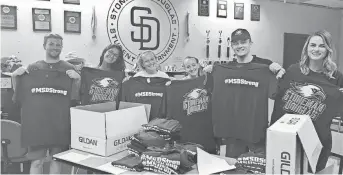  ?? MARJORY STONEMAN DOUGLAS HIGH SCHOOL ?? The students say their #MSDStrong T-shirts made $175,000 in sales in less than one week of being online, shipping to customers around the world.