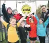  ??  ?? Inverlochy children celebrate. Photograph: Iain Ferguson, The Wright Image