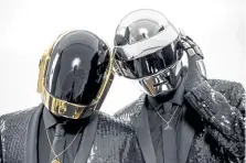  ?? Chad Batka, © The New York Times Co. ?? Guy-Manuel de Homem-Christo, left, and Thomas Bangalter, better known as Daft Punk, in Los Angeles in May 2013.