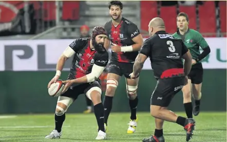  ?? Oyonnax pourra compter sur le retour de plusieurs cadres, et notamment celui de son capitaine Valentin Ursache. Photo Jean-François Basset ??