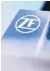  ?? FOTO: DPA ?? ZF-Logo: Wabco-Übernahme rückt näher.