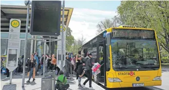  ?? FOTO: M. DIEMAND ?? In Kempten wird Busfahren wohl nicht gratis angeboten.