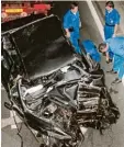  ?? Foto: Jerome Delay/ap, dpa ?? 31. August 1997: In einem Pariser Tun nel verunglück­t das Paar tödlich mit dem Auto.