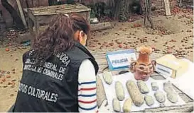  ?? (POLICÍA) ?? El operativo se concretó en un domicilio de la ciudad de Cruz del Eje.