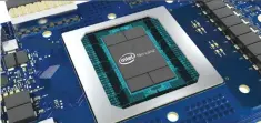  ??  ?? Intel was caught out a little by the rush to machine learning, cured by a rapid series of acquisitio­ns, including Nervana Systems.