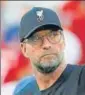  ?? REUTERS ?? Jurgen Klopp's Liverpool top the table with 8 wins.