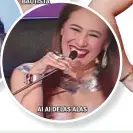  ??  ?? AI AI DELAS ALAS