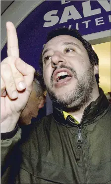  ??  ?? I rapporti fra Silvio Berlusconi e Matteo Salvini sono tornati normali, ma nella notte di venerdì la tensione è stata altissima