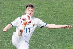  ??  ?? Russia midfielder Aleksandr Golovin.