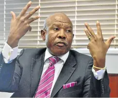  ?? Picture: Ivor Markman ?? Reserve Bank governor Lesetja Kganyago.