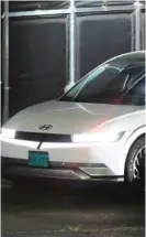  ?? M. CARAVACA ?? Este Hyundai IONIQ 5 eléctrico sorprendió a todos.