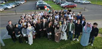  ?? Photo by Dominick Walsh. ?? Medical and Pharmacy students based at the Institute of Technology Tralee pictured at the ITT Internatio­nal awards night held recently at the North campus Institute of Technology, Tralee.