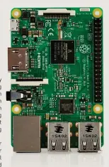  ??  ?? The Raspberry Pi 3 model B is a cheap computer for projects and learning about computing.
