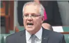  ??  ?? CLEAR AIR: Prime Minister Scott Morrison is delivering on promises.