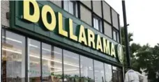  ??  ?? Dollarama saw its net profit surge nearly 22 per cent last quarter.