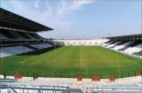  ??  ?? A view of the impressive new Páirc Uí Chaoimh developmen­t looking towards the city end. Photograph: George Hatchell.