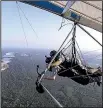  ?? AP/Wallaby Ranch ?? A hang gliding experience at Wallaby Ranch gives participan­ts a whole new perspectiv­e on central Florida.