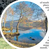  ??  ?? Below: The view across Loch Tay to Mervyn’s farm