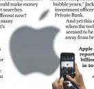  ?? Associated Press ?? Apple alone reported $217 billion in revenue in 2016.