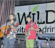 ?? PHOTOS: HTCS/SARANG GUPTA ?? One of the band performing at the Mumbai prelims