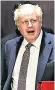  ??  ?? Boris Johnson, the Foreign Secretary, says a Brexit deal can balance single market access and migration limits