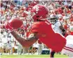  ?? [AP PHOTO] ?? DeVonta Smith makes a diving touchdown grab in the first half of a 45-23 win over Texas A&amp;M on Sept. 22.