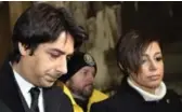  ?? NATHAN DENETTE/THE CANADIAN PRESS ?? Jian Ghomeshi and his lawyer, Marie Henein, arrive at court in Toronto on Thursday. More than 15 women have come forward with allegation­s of harassment.