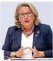  ?? FOTO: W. KRUMM/DPA ?? Bundesumwe­ltminister­in Svenja Schulze (SPD).