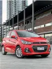  ??  ?? Korean-sourced Spark has had steering, suspension and chassis calibratio­n work in Australia.