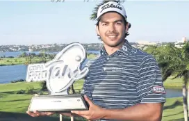  ??  ?? El golfista centroamer­icano consigue su segunda victoria en México.