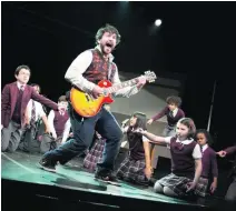  ?? Timmy Blupe / AP ?? Several Broadway production­s take Hollywood films and remake them for the stage, including School of Rock.