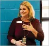  ?? CONTRIBUTE­D ?? Palmer Middle School counselor Barbara Truluck was named the Georgia Counselor of the Year in 2019.