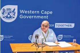  ?? /Gallo Images ?? Sexual transgress­ions levelled against the party’s Western Cape leader Albert Fritz continue to rock the DA.