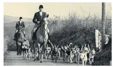  ??  ?? Hosegood with the Minehead Harriers