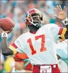  ?? Elise Amendola Associated Press ?? DOUG WILLIAMS led the Washington Redskins to a rout of the Denver Broncos in Super Bowl XXII in San Diego.