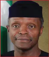  ??  ?? Osinbajo