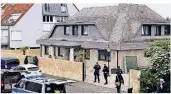  ?? FOTO: UWE MISERIUS ?? Die Polizei hat das Anwesen in Leverkusen­Rheindorf im Juni durchsucht.