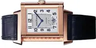  ??  ?? Grande Reverso Night & Day watch in 18-karat pink gold, Jaeger- LeCoultre