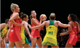  ?? ?? England’s Francesca Williams during the Netball World Cup final. Sport England gives between £10m and 25m to a number of major sports over a five-year period – including England Netball. Photograph: Gallo Images/Getty Images