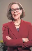  ?? JACK GRUBER, USA TODAY ?? Oregon Gov. Kate Brown says she has experience­d sexism among voters.