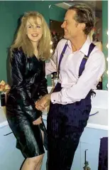  ??  ?? From far left Glen with Nicole Kidman on the first night of The Blue Room in 1998; with partner Charlotte Emmerson