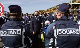  ?? (Photo AFP) ?? Emmanuel Macron entend combattre les candidats à un « jihad de proximité ».