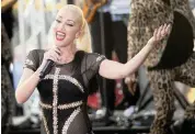  ?? DENNIS VAN TINE Abaca Press/TNS file ?? Gwen Stefani, shown in 2016, returns for her fifth season on ‘The Voice,’ joining Kelly Clarkson, John Legend and Blake Shelton on the coaches panel.