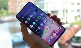  ?? Photograph: Samuel Gibbs/ The Guardian ?? The OnePlus 7T Pro is a six-month refresh to an outstandin­g phone that adds slightly faster performanc­e, longer battery life and a new macro mode.