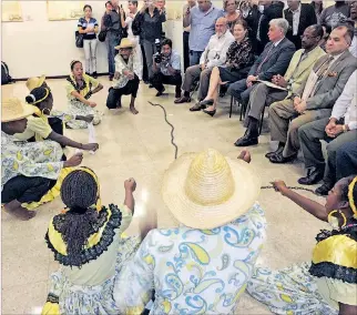  ?? CORTESIA ?? Historia. Un grupo de afroecuato­rianos a través de la danza relata las vivencias y tradicione­s del norte del país.