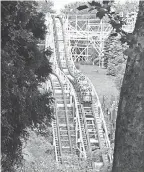  ??  ?? Kennywood is known for its wooden coasters, which date to the 1920s. Jack Rabbit opened in 1920. KENNYWOOD