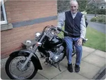  ??  ?? BELOW: Steve’s dad remained passionate about motorcycle­s